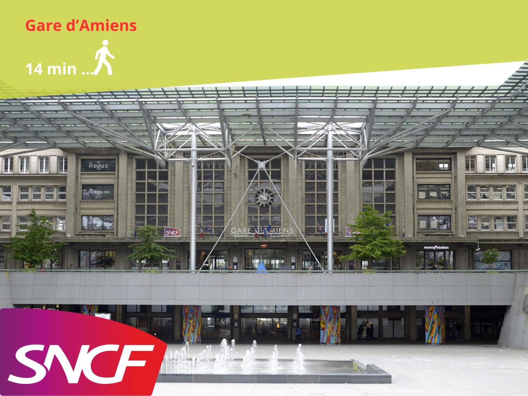 Vue Cathedrale, Beffroi, Netflix En Hyper Centre Amiens Exterior foto